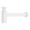 Arezzo Round Matt White Click Clack Basin Waste + Bottle Trap Pack Feature Large Image