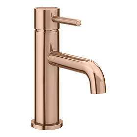 Arezzo Round Rose Gold Basin Mono Mixer Tap