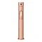 Arezzo Round Rose Gold High Rise Mono Basin Mixer Tap  In Bathroom Large Image