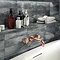 Arezzo Round Rose Gold Wall Mounted (3TH) Bath Filler Tap Large Image