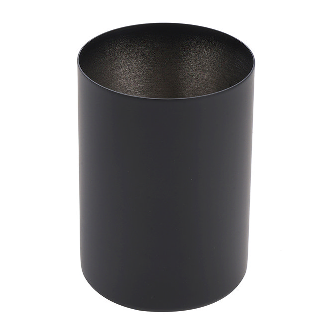 Arezzo Round Stainless-Steel Tumbler - Matt Black