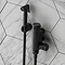 Arezzo Round Thermostatic Douche Bar Valve Matt Black