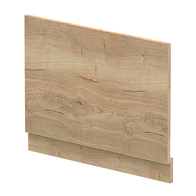 Arezzo Rustic Oak End Bath Panel - 700mm