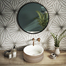 Arezzo Rustic Patterned Round Counter Top Basin - 410mm Diameter