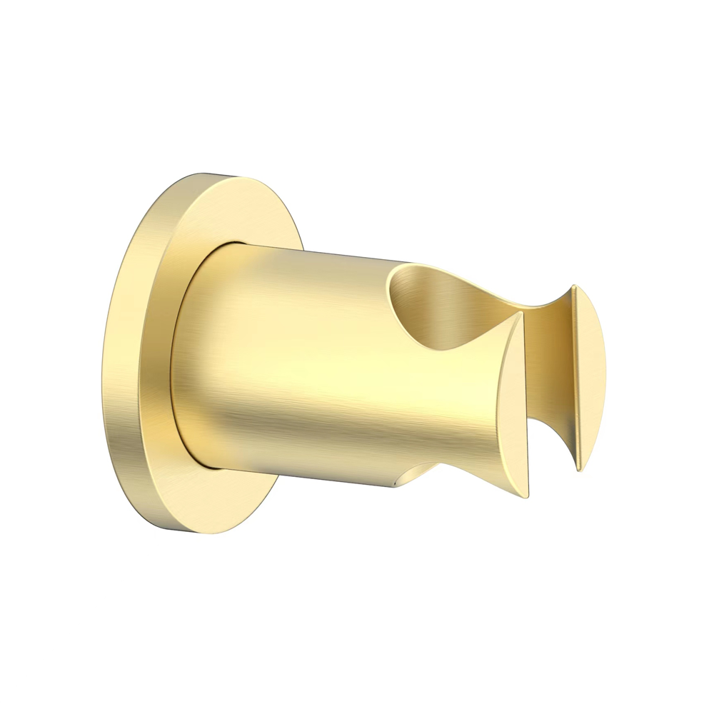 Arezzo Luxury Brushed Brass Plated Shower Handset Holder