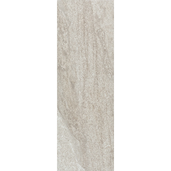 Arezzo Silver Grey Stone Effect Wall and Floor Tiles - 200 x 600mm  Feature Large Image