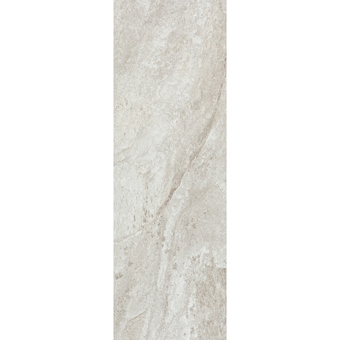 Arezzo Silver Grey Stone Effect Wall and Floor Tiles - 200 x 600mm Newest Large Image
