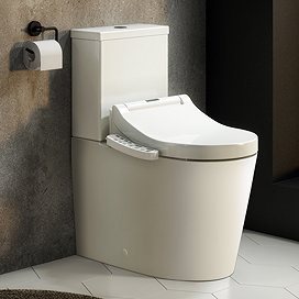 Arezzo Smart Toilet with Bidet Wash Function, Heated Seat + Dryer