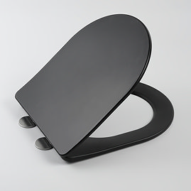 Arezzo Soft Close Toilet Seat Matt Black