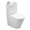 Arezzo Space Saving Combined Two-In-One Wash Basin + Rimless Toilet