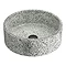 Arezzo Speckled Stone Effect Round Counter Top Basin - 410mm Diameter  Feature Large Image
