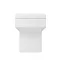 Arezzo Square Back to Wall Pan + Soft Close Seat  Profile Large Image