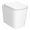 Arezzo Square BTW Rimless Toilet with Soft Close Seat