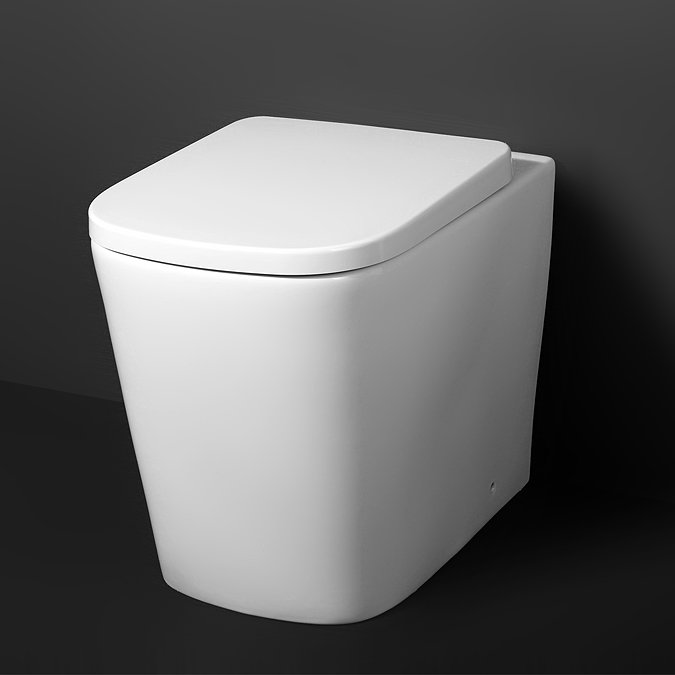 Arezzo Square BTW Rimless Toilet with Soft Close Seat