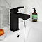 Arezzo Square Matt Black Basin Mono Mixer Tap  Profile Large Image