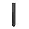 Arezzo Square Matt Black Shower Handset
