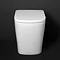 Arezzo Square Short Projection BTW Rimless Toilet with Soft Close Seat