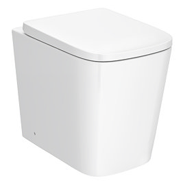 Arezzo Square Short Projection BTW Rimless Toilet with Soft Close Seat