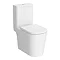 Arezzo Square Short Projection Close Coupled Rimless Toilet