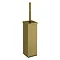 Arezzo Square Toilet Brush Antique Brass