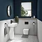 Arezzo Square Wall Hung Rimless Toilet incl. Soft Close Seat