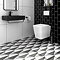 Arezzo Square Wall Hung Rimless Toilet incl. Soft Close Seat
