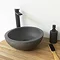 Arezzo Stone Dusk Grey Round Counter Top Basin - 300mm Diameter Large Image