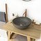 Arezzo Stone Dusk Grey Round Counter Top Basin - 400mm Diameter