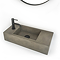 Arezzo Stone Wall Hung Natural Concrete Basin (540 x 250mm) 1 Tap Hole