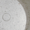 Arezzo Stone White Terrazzo Round Counter Top Basin with Waste - 400mm Diameter