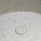 Arezzo Stone White Terrazzo Round Counter Top Basin with Waste - 400mm Diameter