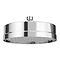 Arezzo Traditional 195mm Shower Head with Ceiling Mounted Arm - Chrome 