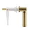 Arezzo Traditional 4-Piece 1TH Bathroom Suite (inc. Brushed Brass Lever)  Newest Large Image