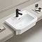 Arezzo Traditional Semi-Recessed Basin 1TH - 574mm Wide  Feature Large Image