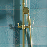 Arezzo Traditional Shower Handset in Brushed Brass