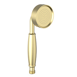 Arezzo Traditional Shower Handset - Brushed Brass
