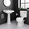 Arezzo Traditional Toilet with Chrome Lever  additional Large Image