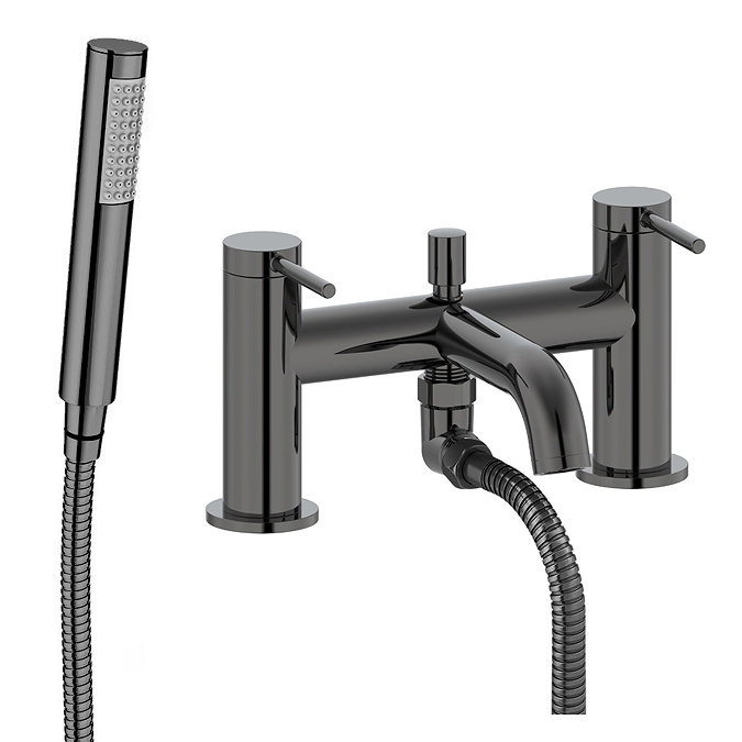 Arezzo Twilight Round Bath Shower Mixer incl. Shower Kit