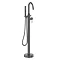 Arezzo Twilight Round Freestanding Bath Tap with Shower Mixer