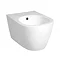 Arezzo Wall Hung 1TH Bidet In Bathroom Large Image