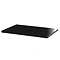 Arezzo Wall Hung Countertop Vanity Unit - Rustic Oak - 600mm with Black Worktop & Matt Black Handle