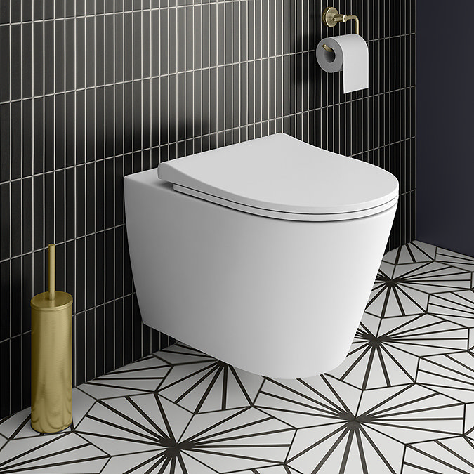 Arezzo Wall Hung Toilet + Slim Soft Close Seat