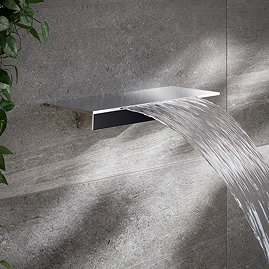 Arezzo Waterfall Shower Head - Chrome