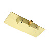 Arezzo Waterfall Shower Head with Concealed Shower Valve - Brushed Brass