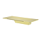Arezzo Waterfall Shower Head with Concealed Shower Valve - Brushed Brass