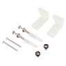 Arezzo WC Pan Floor Fixing Kit – Gunmetal Grey