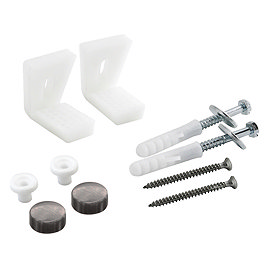 Arezzo WC Pan Floor Fixing Kit – Gunmetal Grey
Part No: