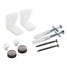 Arezzo WC Pan Floor Fixing Kit – Gunmetal Grey
Part No: