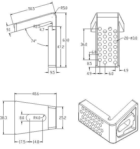 Arezzo WC Pan Floor Fixing Kit Matt White
