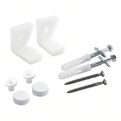 Arezzo WC Pan Floor Fixing Kit Matt White
